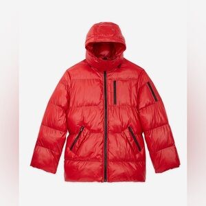 The Kooples Red Down Jacket